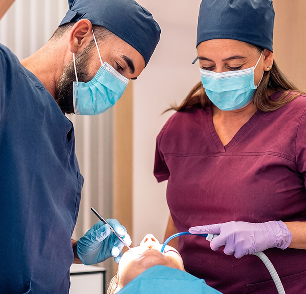 Woman medical professional smiling candidly